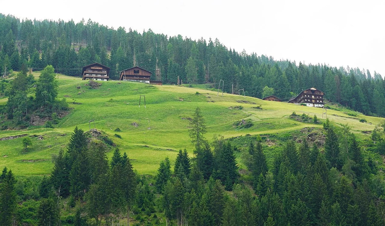 Bergbauernhöfe in Außervillgraten