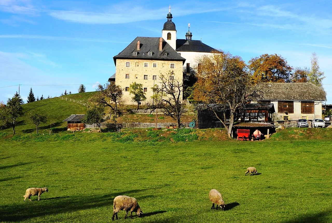 Schafweide bei Maria Hilf ob Guttaring